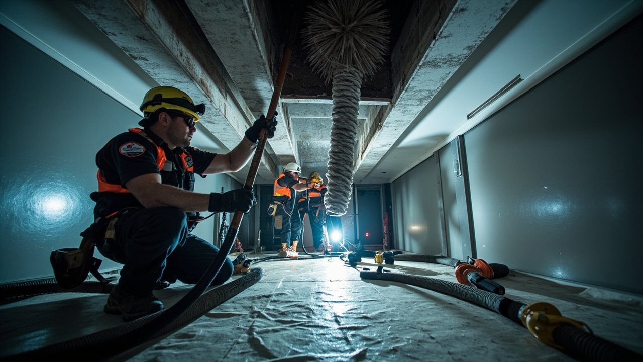 The Commercial HVAC Duct Cleaning Process That Protects Business Operations