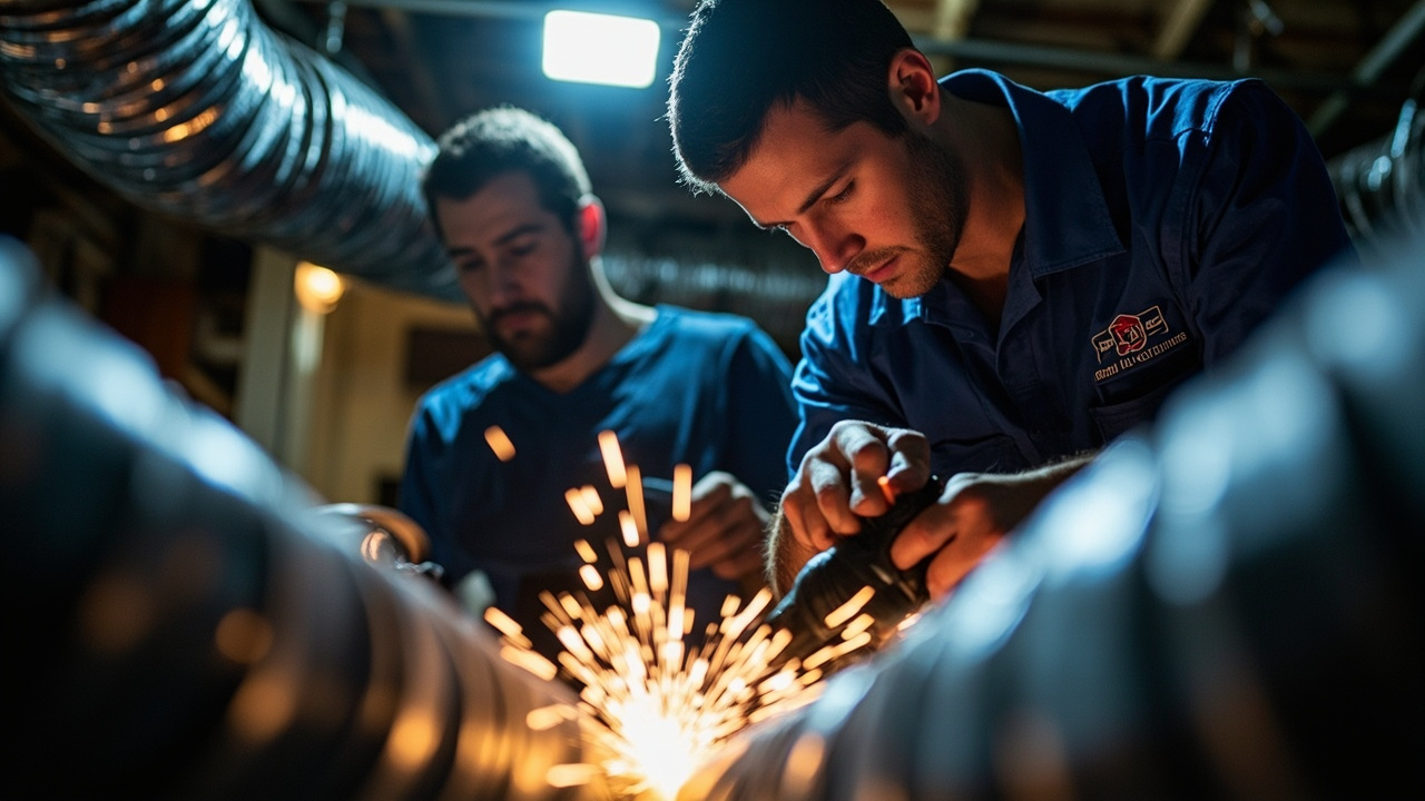 How We Execute 24/7 HVAC Duct Repair