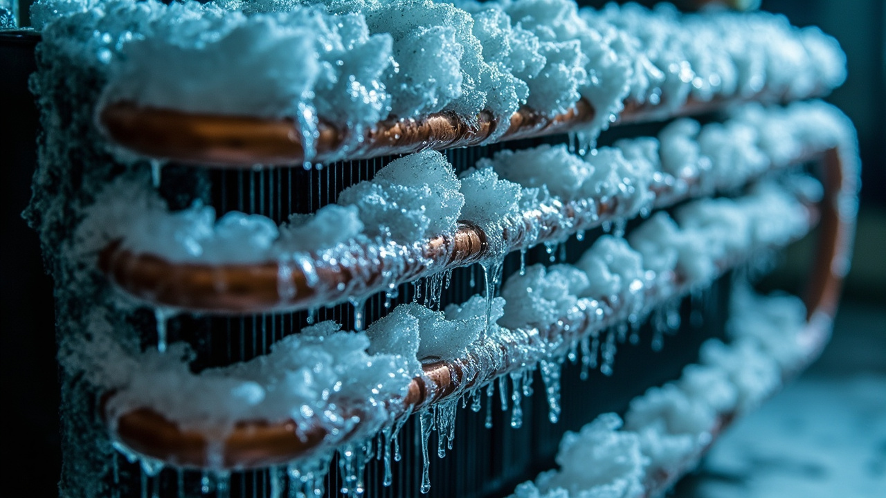 Iced Up Evaporator Coil in Columbus – Expert Diagnosis Stops System Failure Fast