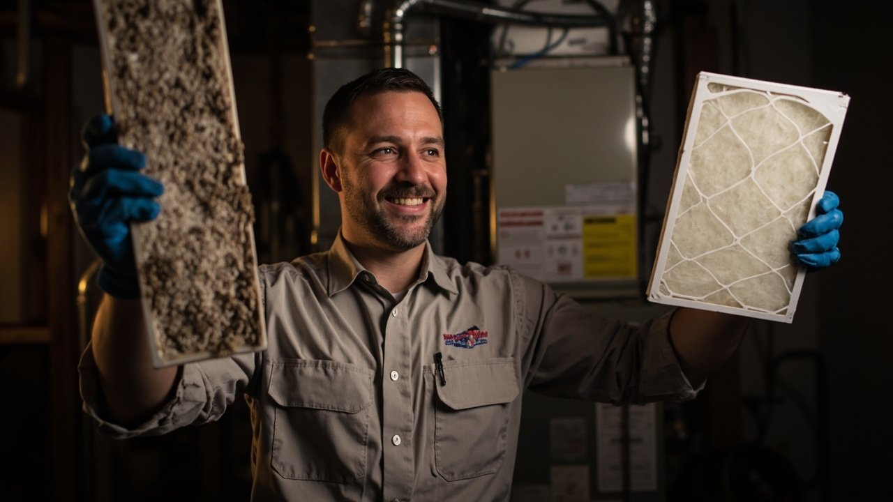 Importance of Air Filter Changes in Columbus – Protect Your System from Midwest Humidity and Pollen Overload