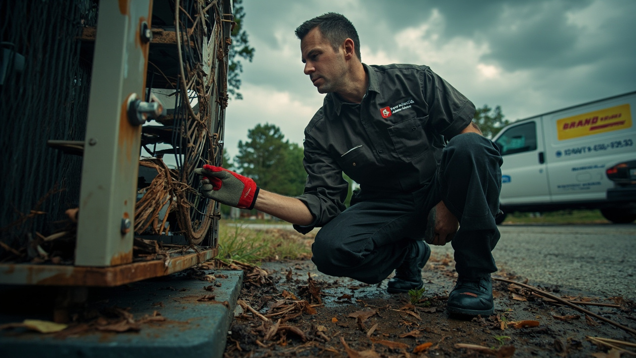 Storm Damage HVAC Repair in Columbus – 24/7 Emergency Response When Every Minute Counts