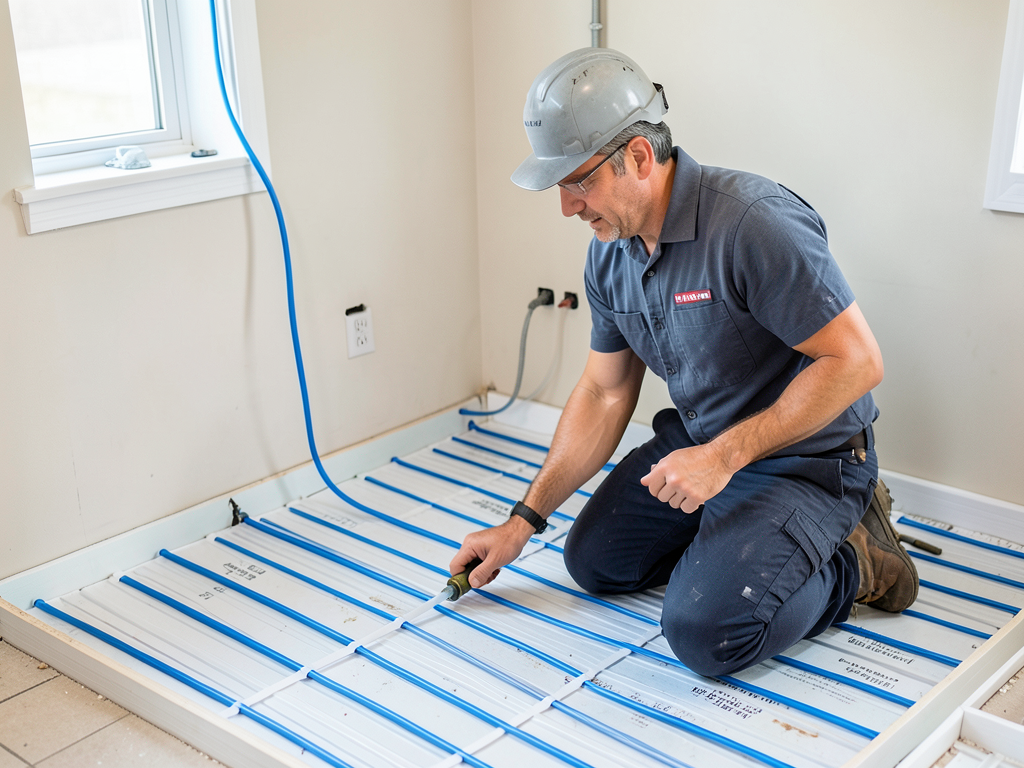 Choosing between radiant floor heating and a furna
