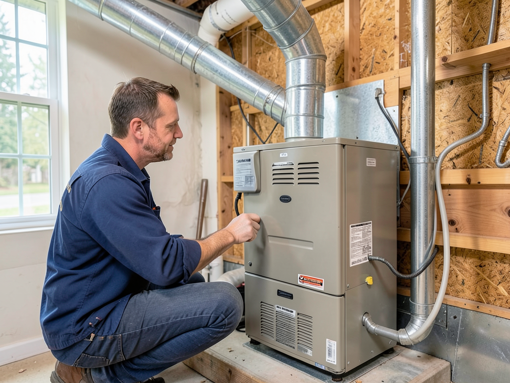 Comparing gas furnaces and electric heat pumps for